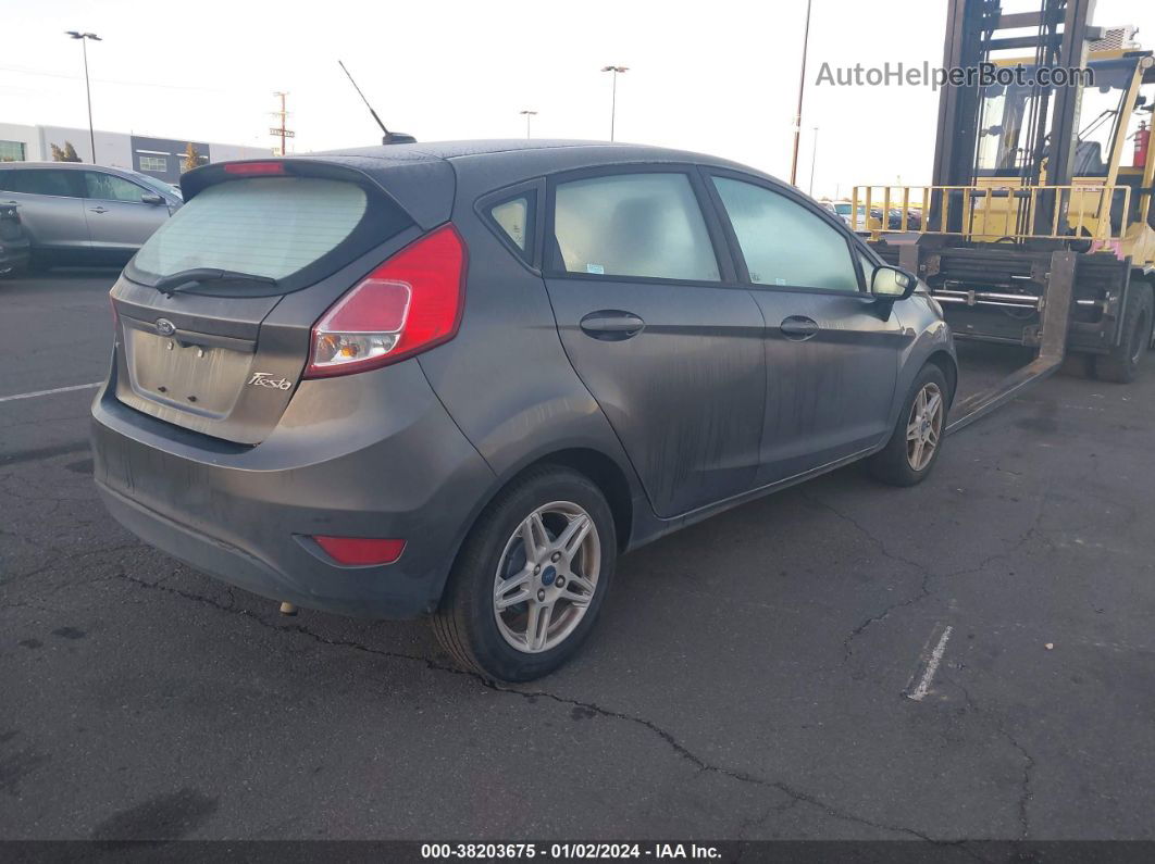 2019 Ford Fiesta Se Серый vin: 3FADP4EJ0KM109635