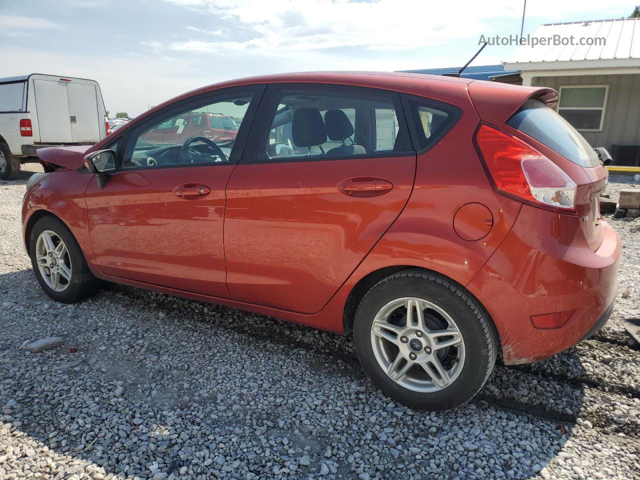 2019 Ford Fiesta Se Red vin: 3FADP4EJ0KM131604