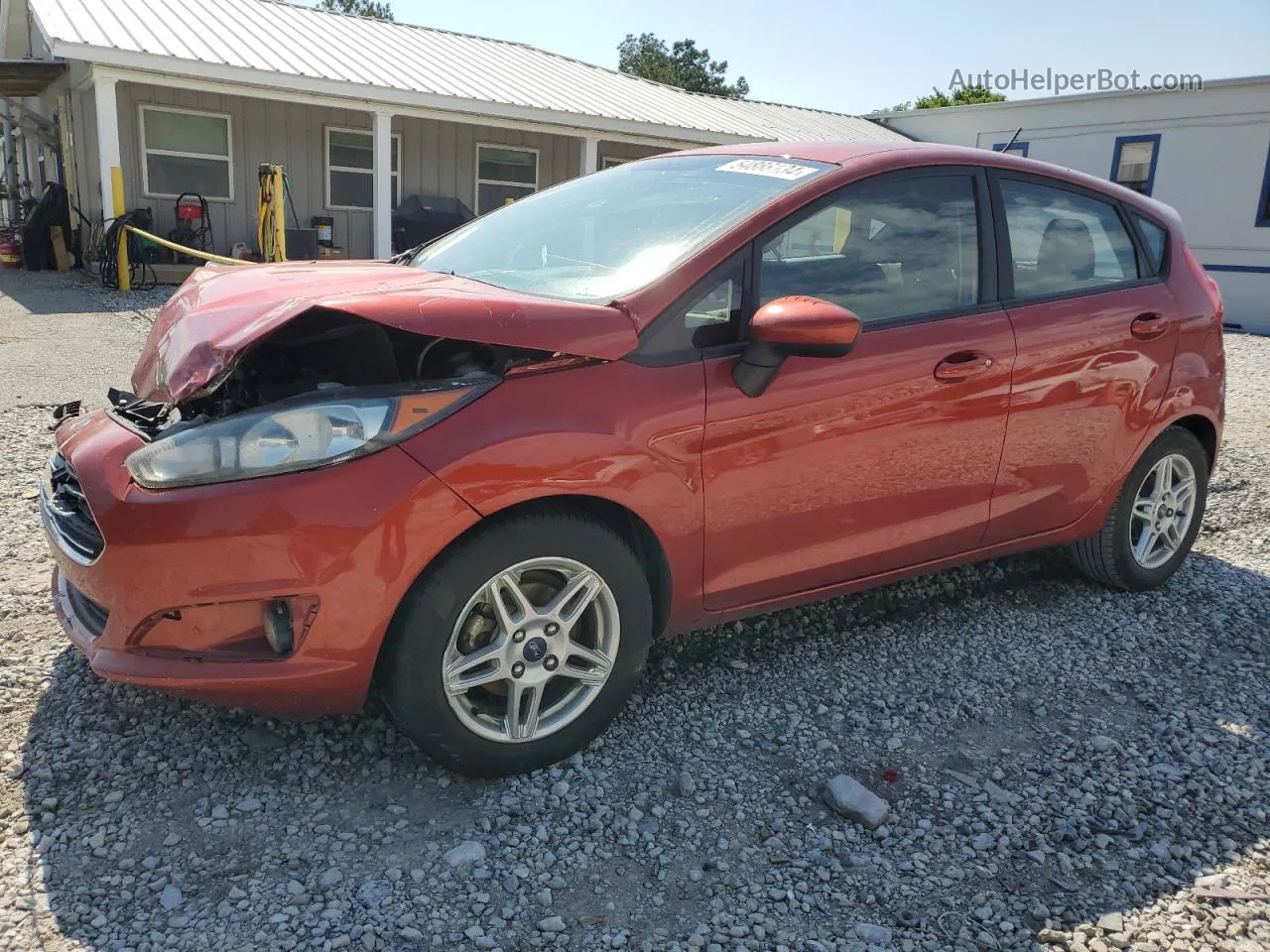 2019 Ford Fiesta Se Red vin: 3FADP4EJ0KM131604