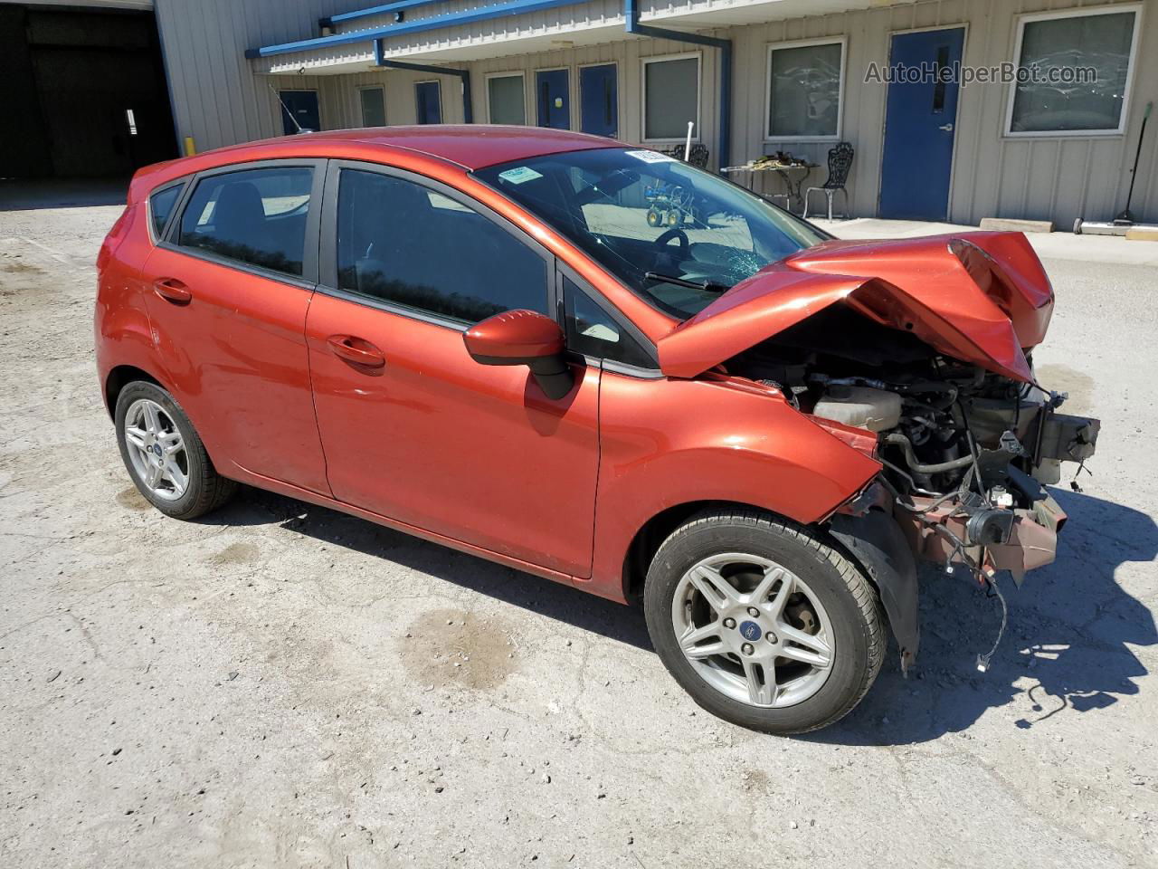 2019 Ford Fiesta Se Red vin: 3FADP4EJ0KM144885