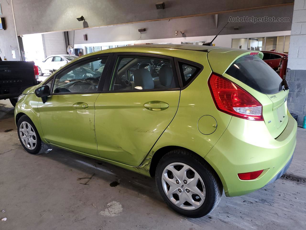 2011 Ford Fiesta Se Green vin: 3FADP4EJ1BM104315