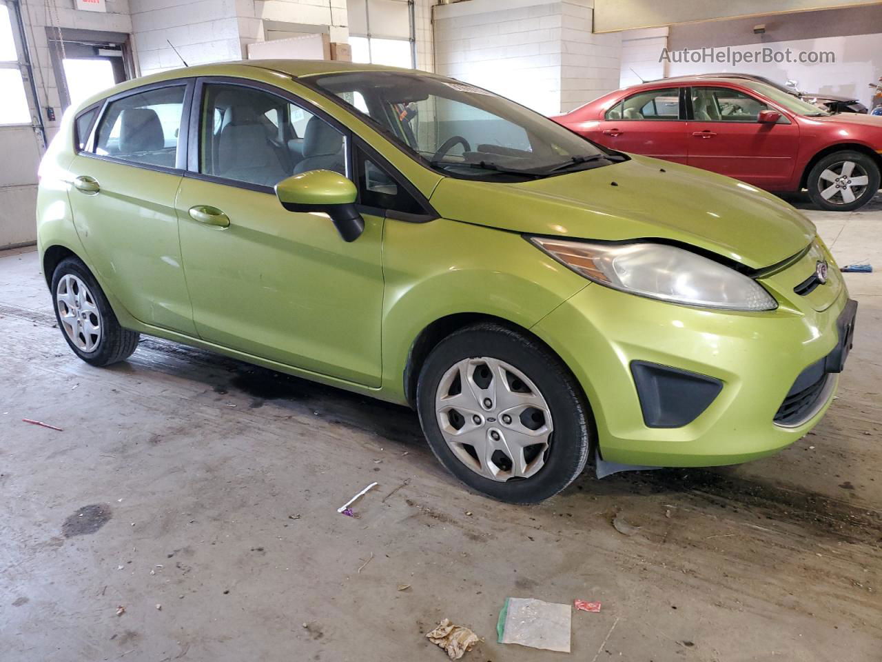 2011 Ford Fiesta Se Green vin: 3FADP4EJ1BM104315