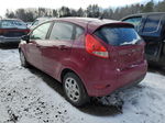 2011 Ford Fiesta Se Maroon vin: 3FADP4EJ1BM133992