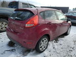 2011 Ford Fiesta Se Maroon vin: 3FADP4EJ1BM133992