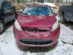 2011 Ford Fiesta Se Maroon vin: 3FADP4EJ1BM133992