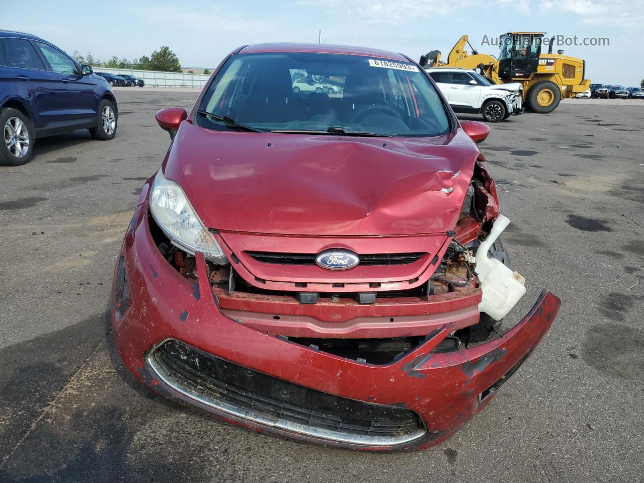 2011 Ford Fiesta Se Red vin: 3FADP4EJ1BM193402