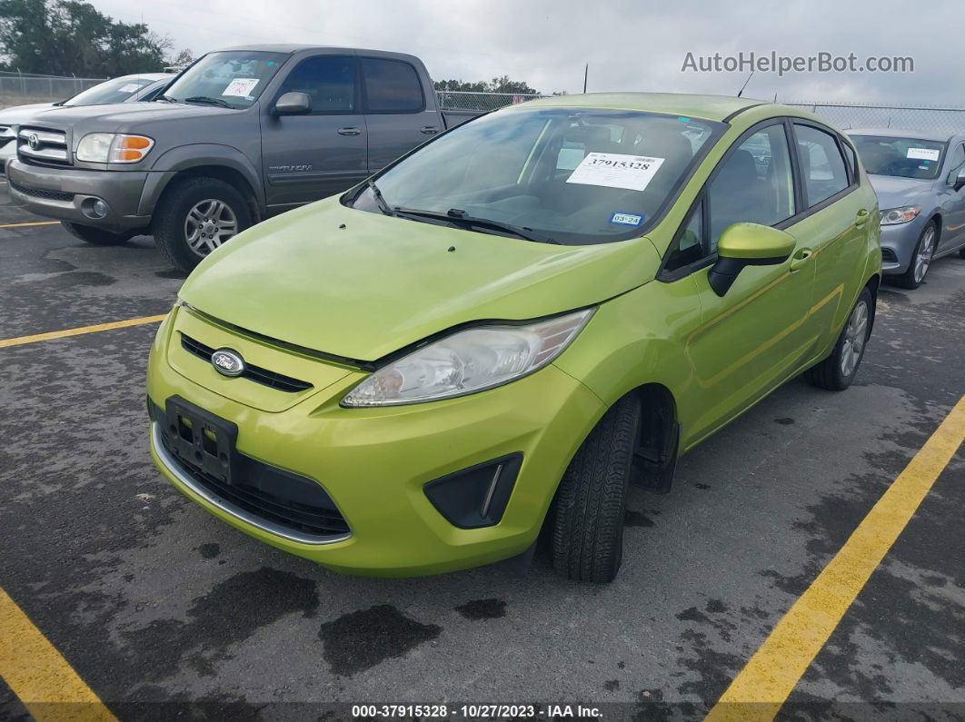 2011 Ford Fiesta Se Зеленый vin: 3FADP4EJ1BM232747