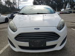 2015 Ford Fiesta Se White vin: 3FADP4EJ1FM172278