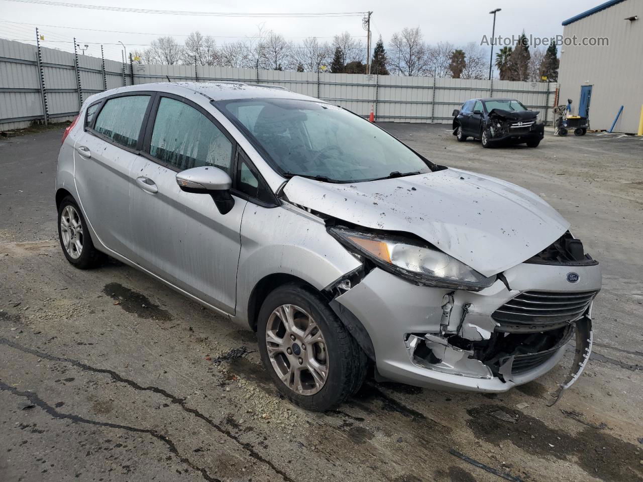 2015 Ford Fiesta Se Silver vin: 3FADP4EJ1FM191154