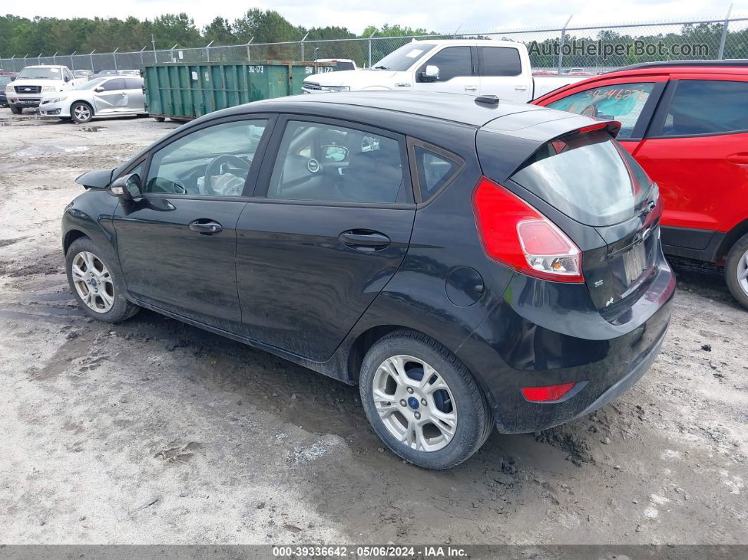 2015 Ford Fiesta Se Черный vin: 3FADP4EJ1FM204775