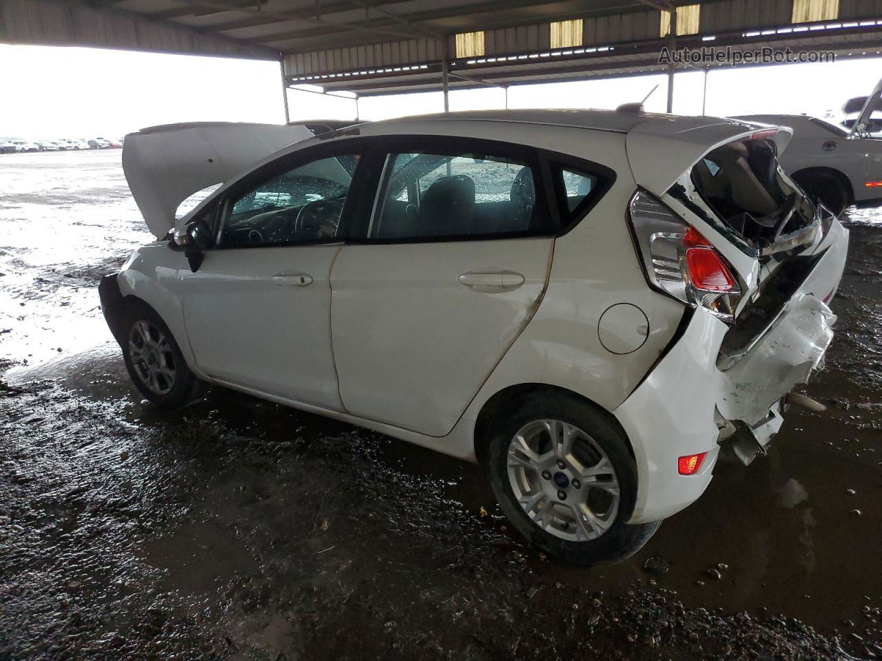 2015 Ford Fiesta Se White vin: 3FADP4EJ1FM214254