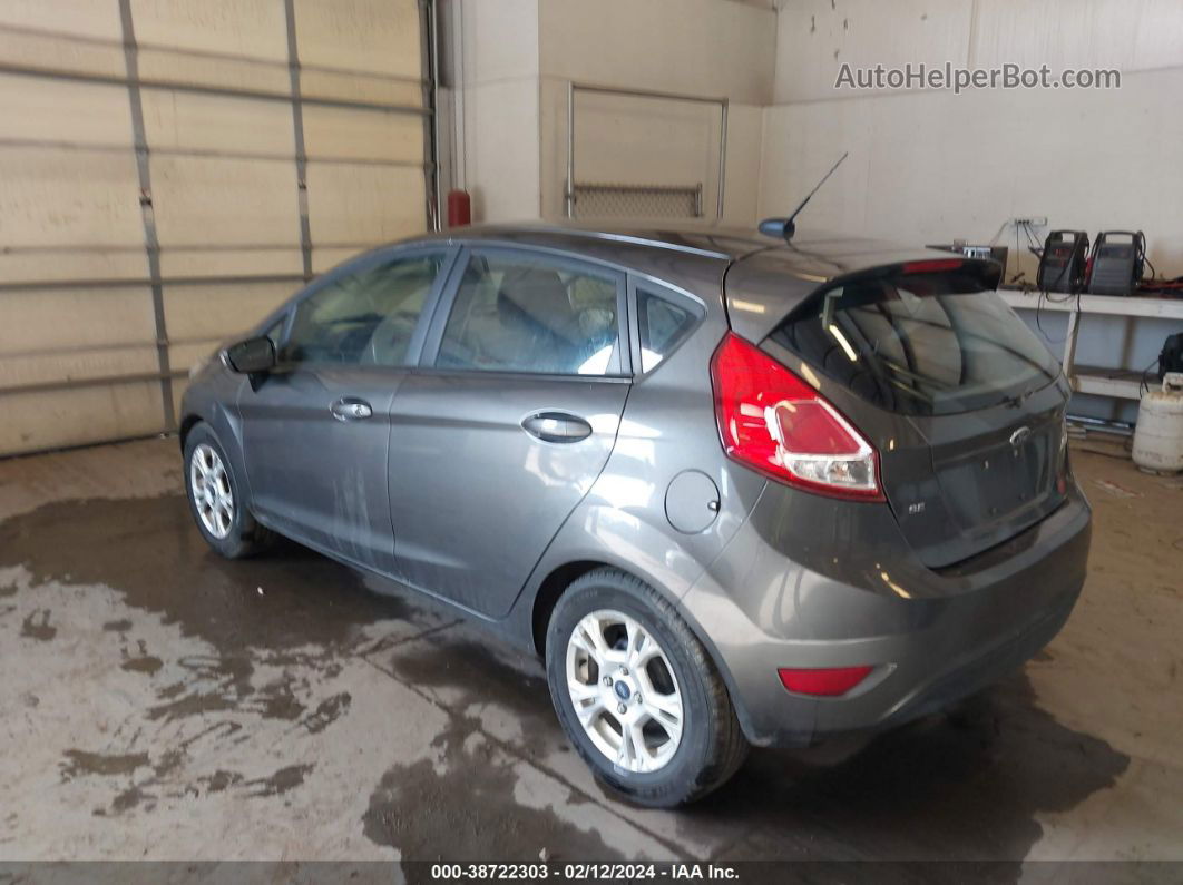 2015 Ford Fiesta Se Gray vin: 3FADP4EJ1FM216974