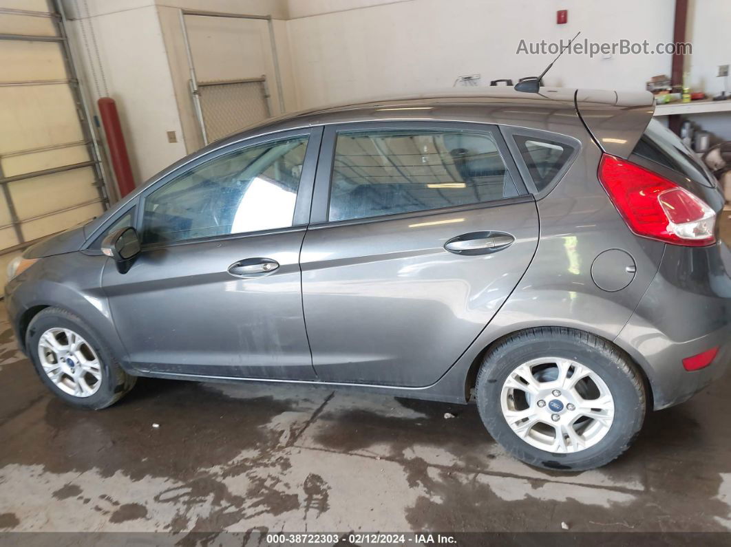 2015 Ford Fiesta Se Gray vin: 3FADP4EJ1FM216974