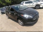 2017 Ford Fiesta Se Black vin: 3FADP4EJ1HM130308