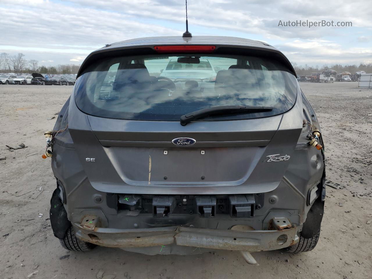 2017 Ford Fiesta Se Charcoal vin: 3FADP4EJ1HM130888