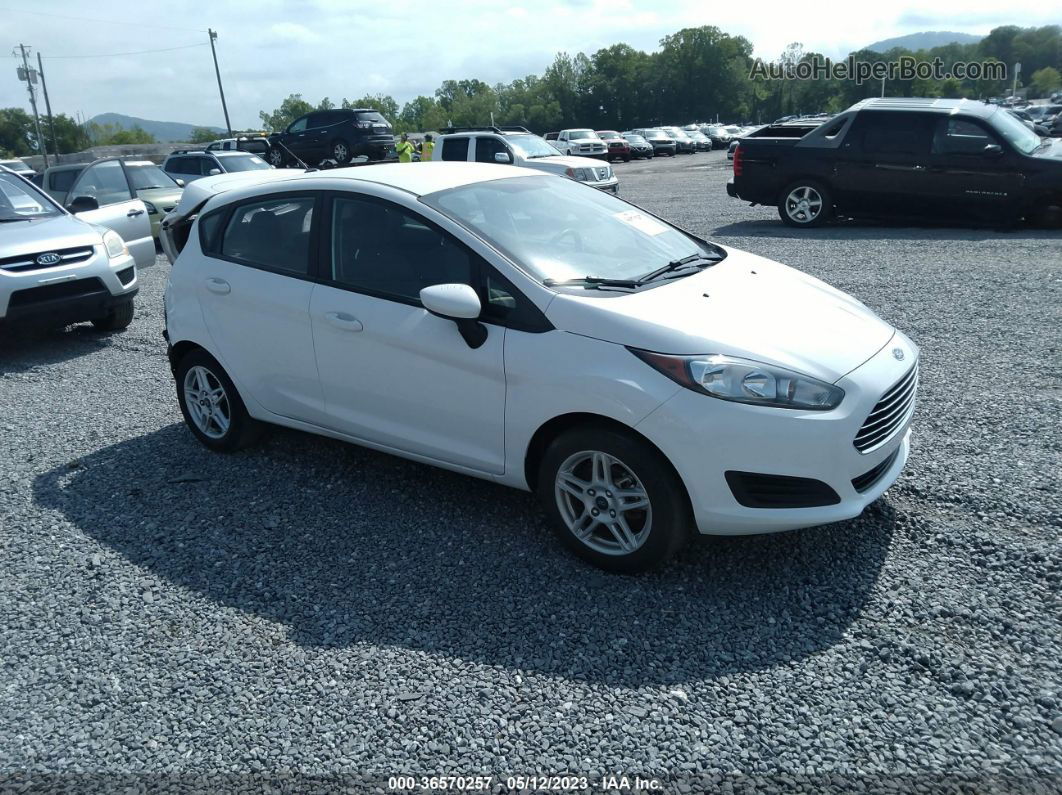 2017 Ford Fiesta Se White vin: 3FADP4EJ1HM162854