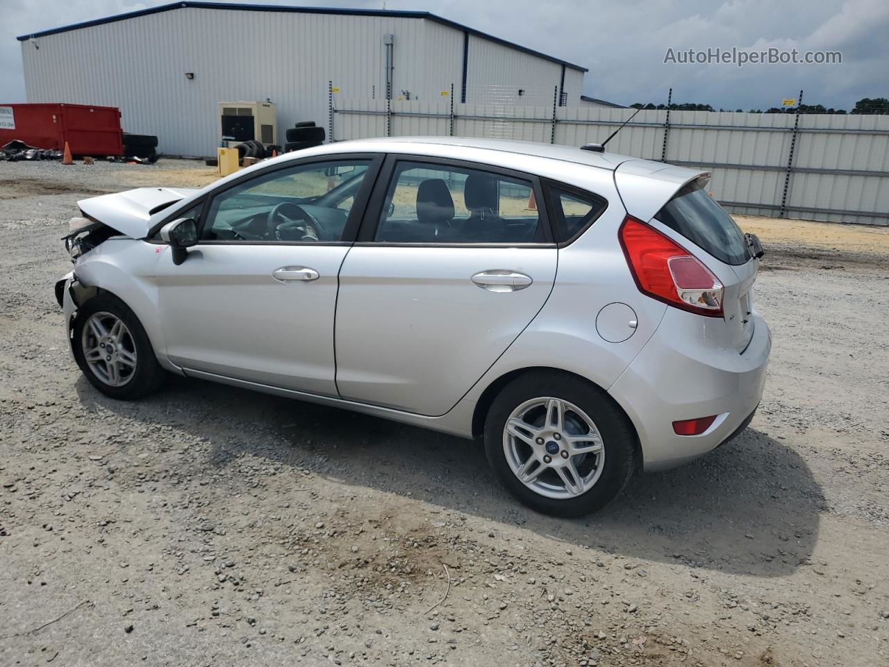 2017 Ford Fiesta Se Silver vin: 3FADP4EJ1HM170954