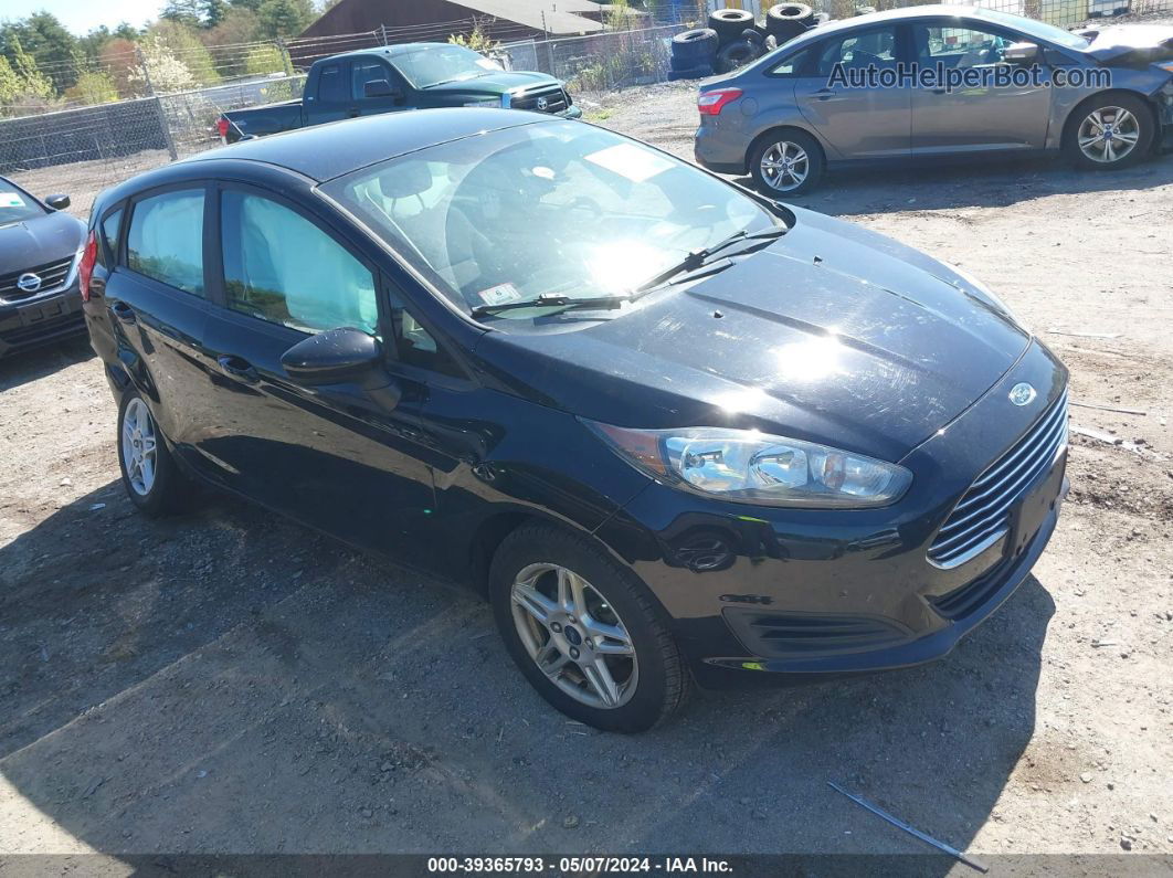 2019 Ford Fiesta Se Black vin: 3FADP4EJ1KM113404