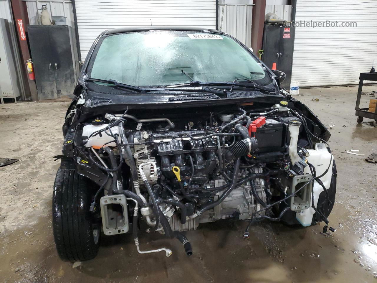 2019 Ford Fiesta Se Черный vin: 3FADP4EJ1KM138657