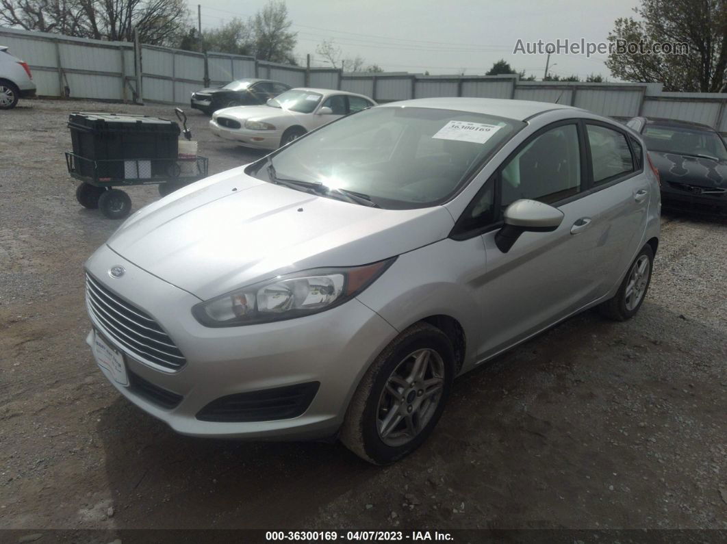 2019 Ford Fiesta Se Silver vin: 3FADP4EJ1KM147665