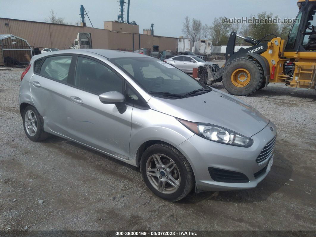 2019 Ford Fiesta Se Silver vin: 3FADP4EJ1KM147665