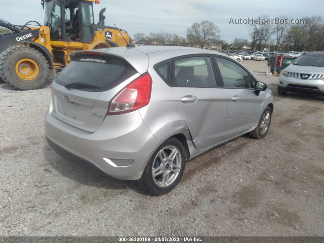 2019 Ford Fiesta Se Silver vin: 3FADP4EJ1KM147665