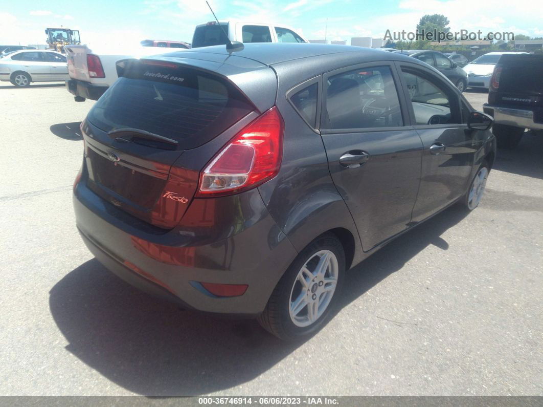 2019 Ford Fiesta Se Black vin: 3FADP4EJ1KM163672