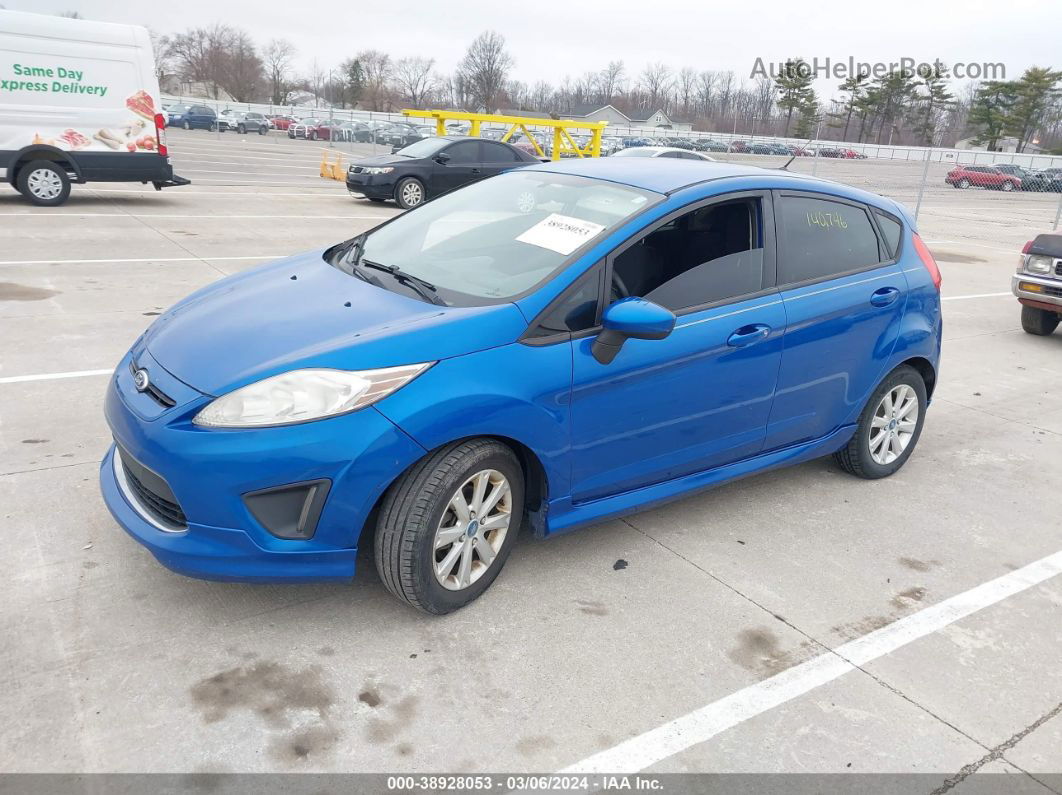 2011 Ford Fiesta Se Blue vin: 3FADP4EJ2BM113881