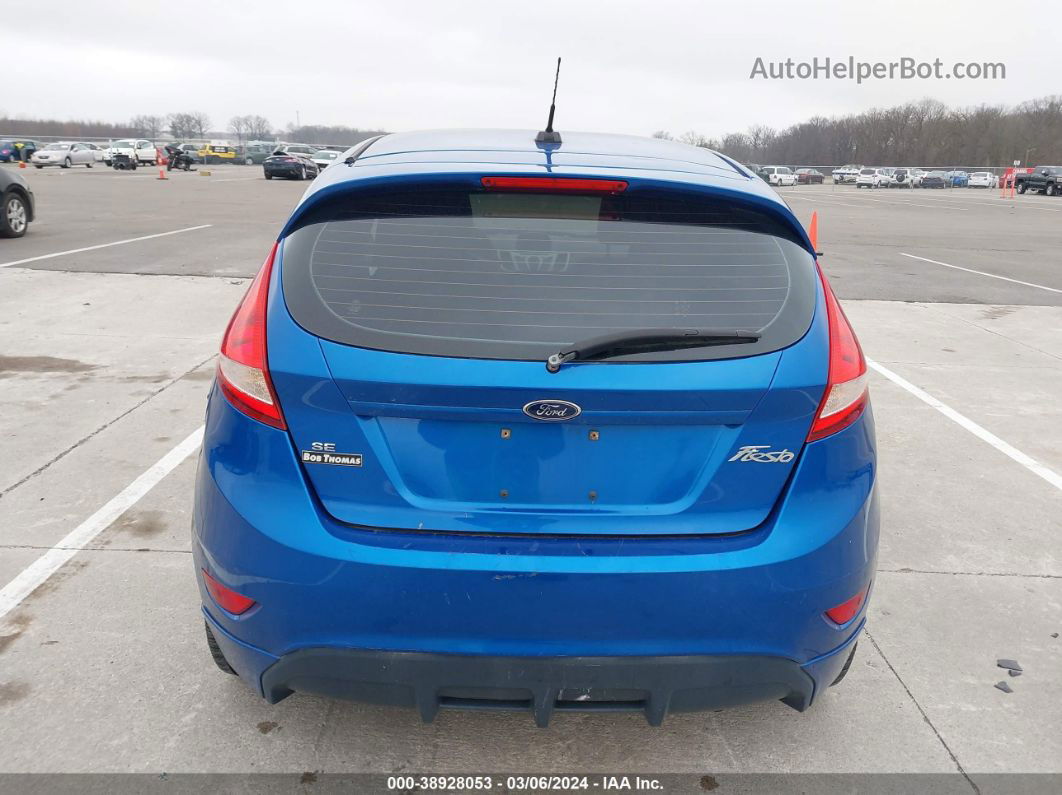 2011 Ford Fiesta Se Blue vin: 3FADP4EJ2BM113881