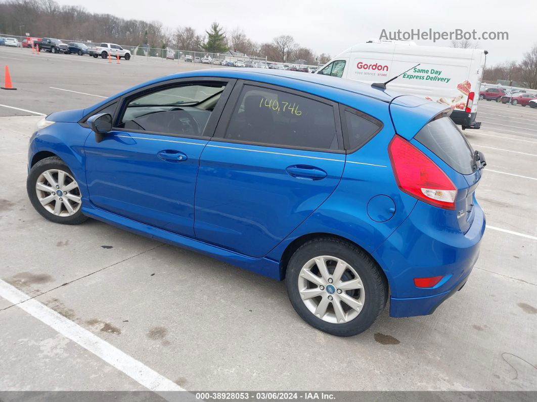 2011 Ford Fiesta Se Blue vin: 3FADP4EJ2BM113881