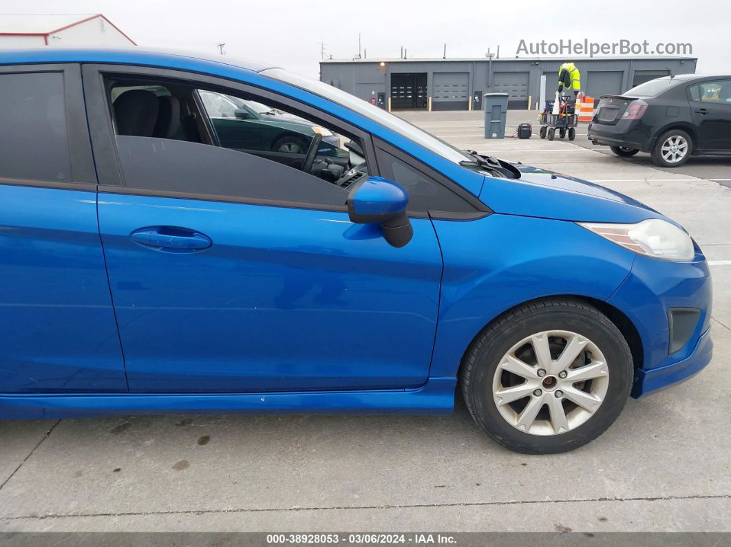 2011 Ford Fiesta Se Blue vin: 3FADP4EJ2BM113881