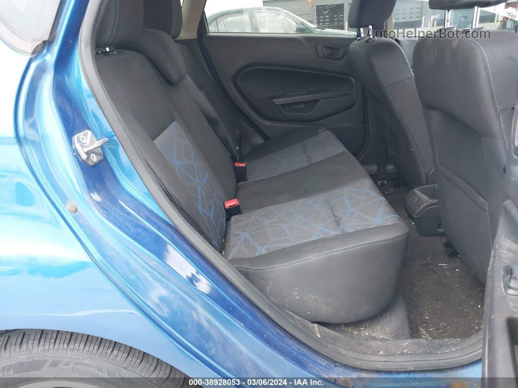 2011 Ford Fiesta Se Blue vin: 3FADP4EJ2BM113881