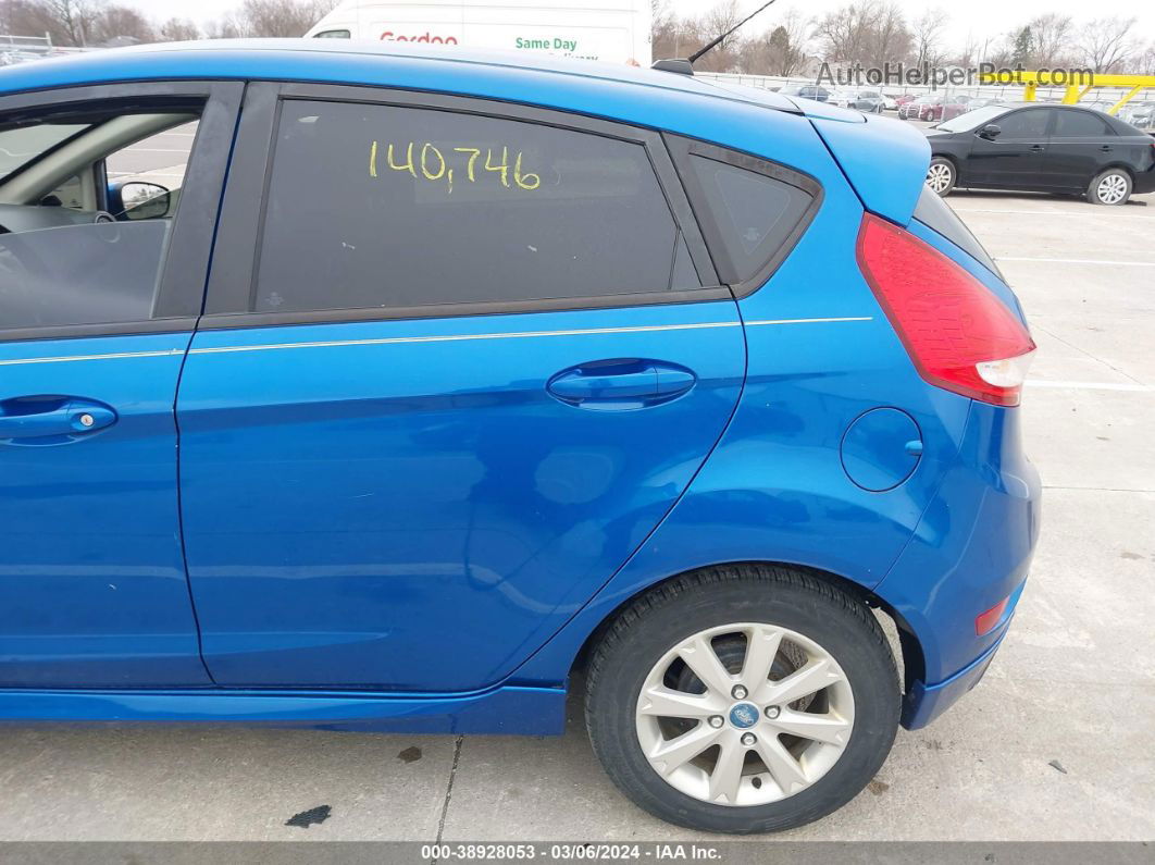 2011 Ford Fiesta Se Blue vin: 3FADP4EJ2BM113881