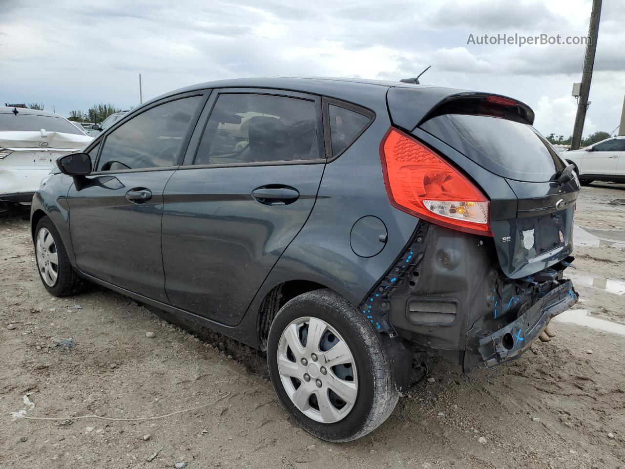 2011 Ford Fiesta Se Gray vin: 3FADP4EJ2BM127201