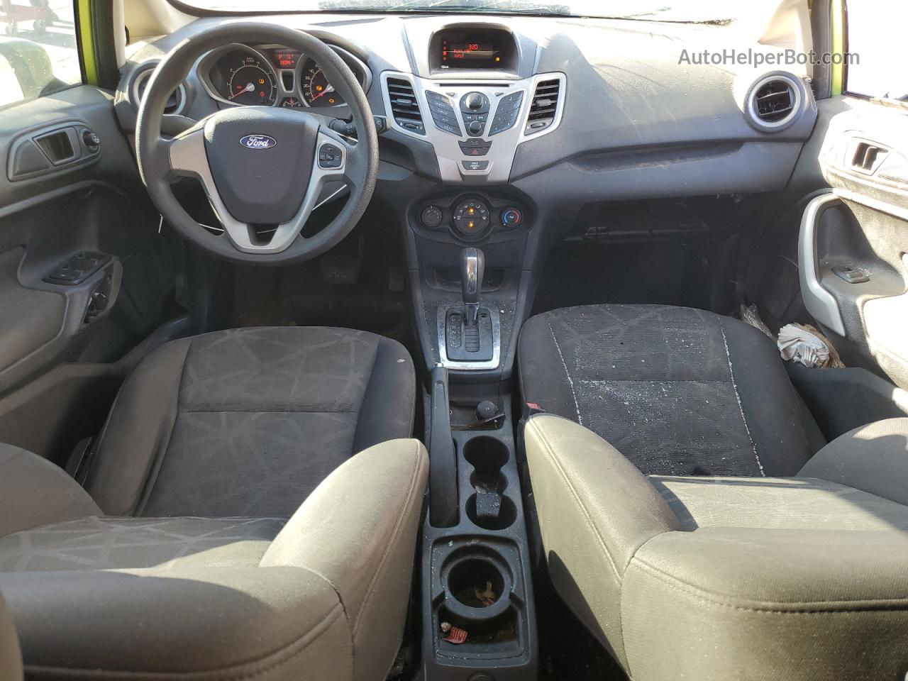 2011 Ford Fiesta Se Зеленый vin: 3FADP4EJ2BM137968