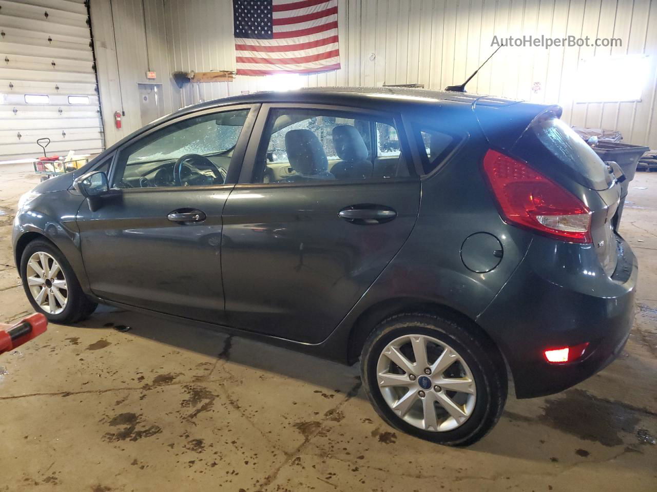 2011 Ford Fiesta Se Серый vin: 3FADP4EJ2BM162028