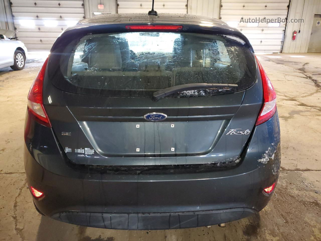 2011 Ford Fiesta Se Серый vin: 3FADP4EJ2BM162028