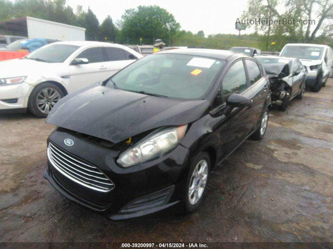 2015 Ford Fiesta Se Черный vin: 3FADP4EJ2FM126409