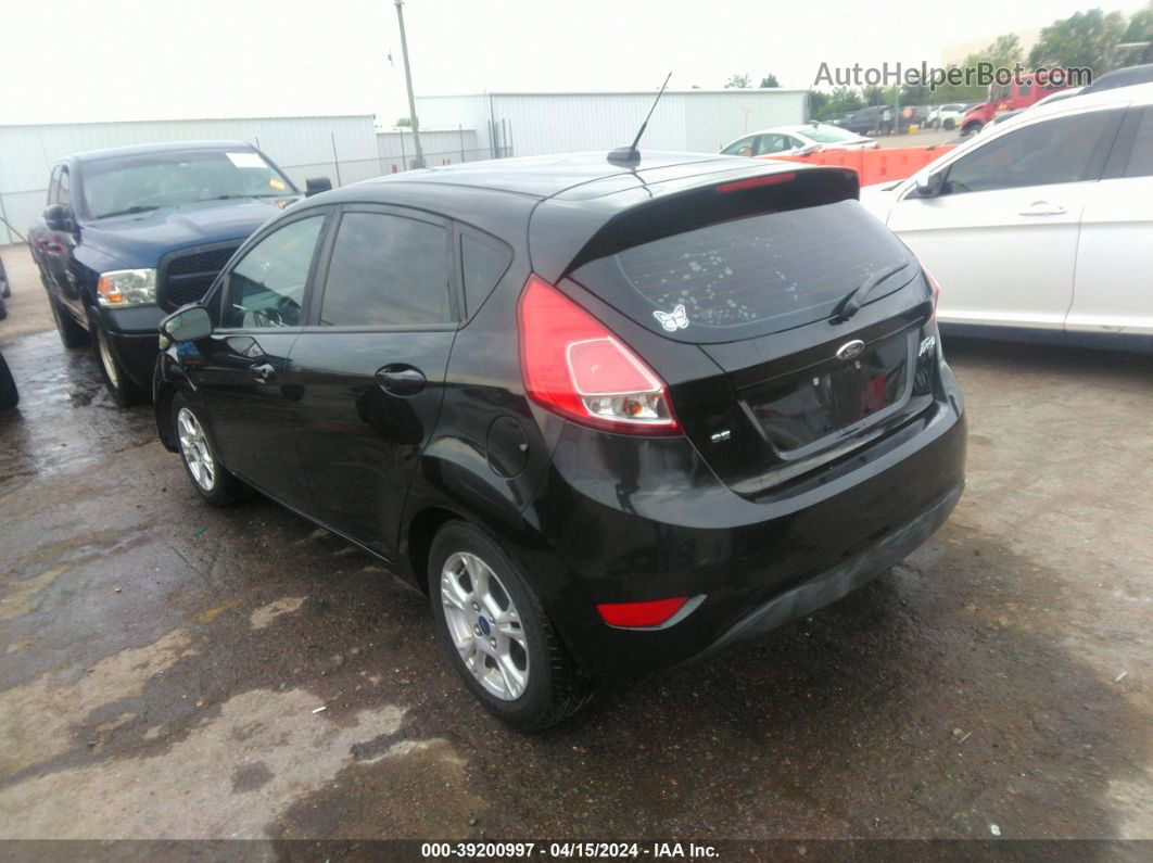 2015 Ford Fiesta Se Черный vin: 3FADP4EJ2FM126409