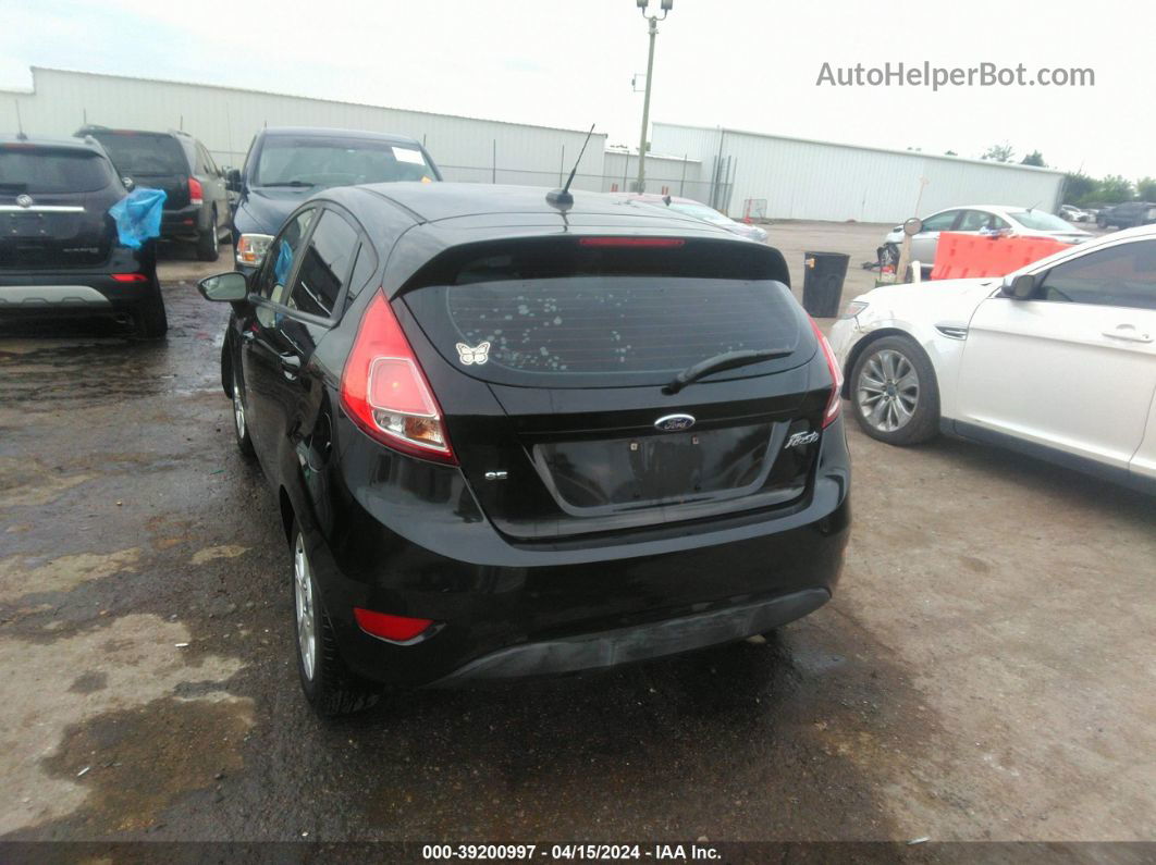 2015 Ford Fiesta Se Black vin: 3FADP4EJ2FM126409