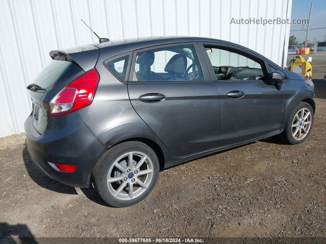 2015 Ford Fiesta Se Gray vin: 3FADP4EJ2FM132999