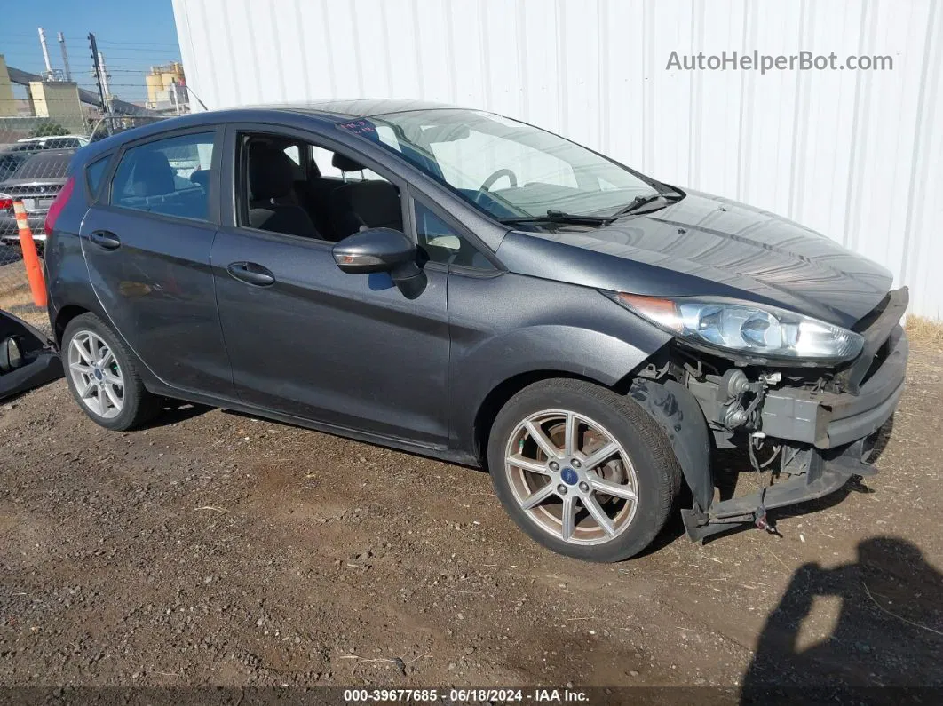 2015 Ford Fiesta Se Gray vin: 3FADP4EJ2FM132999