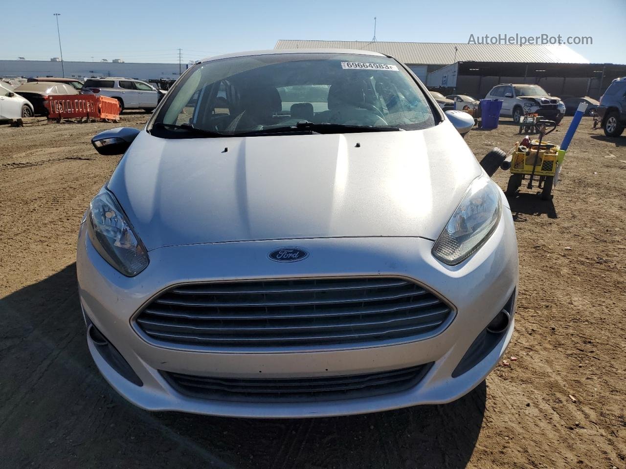 2015 Ford Fiesta Se Silver vin: 3FADP4EJ2FM225313