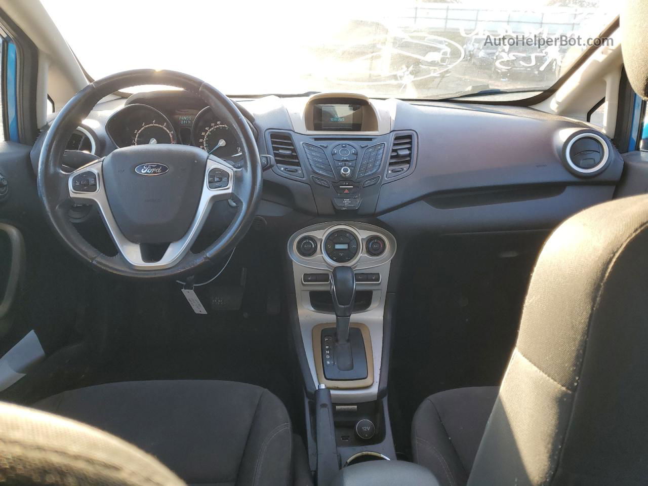 2016 Ford Fiesta Se Синий vin: 3FADP4EJ2GM154017