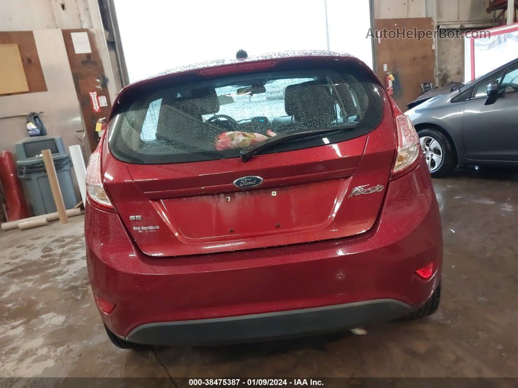 2017 Ford Fiesta Se Red vin: 3FADP4EJ2HM165830