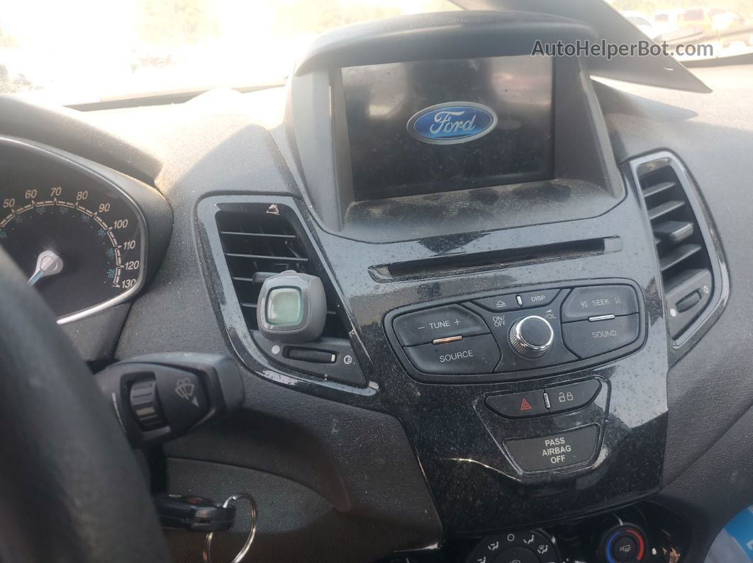 2019 Ford Fiesta Se White vin: 3FADP4EJ2KM107014