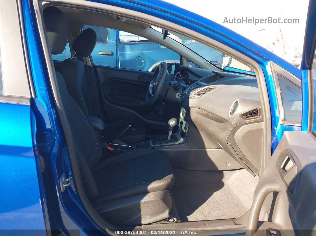 2019 Ford Fiesta Se Blue vin: 3FADP4EJ2KM142362