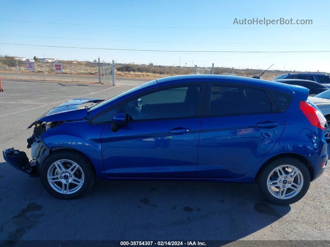 2019 Ford Fiesta Se Blue vin: 3FADP4EJ2KM142362