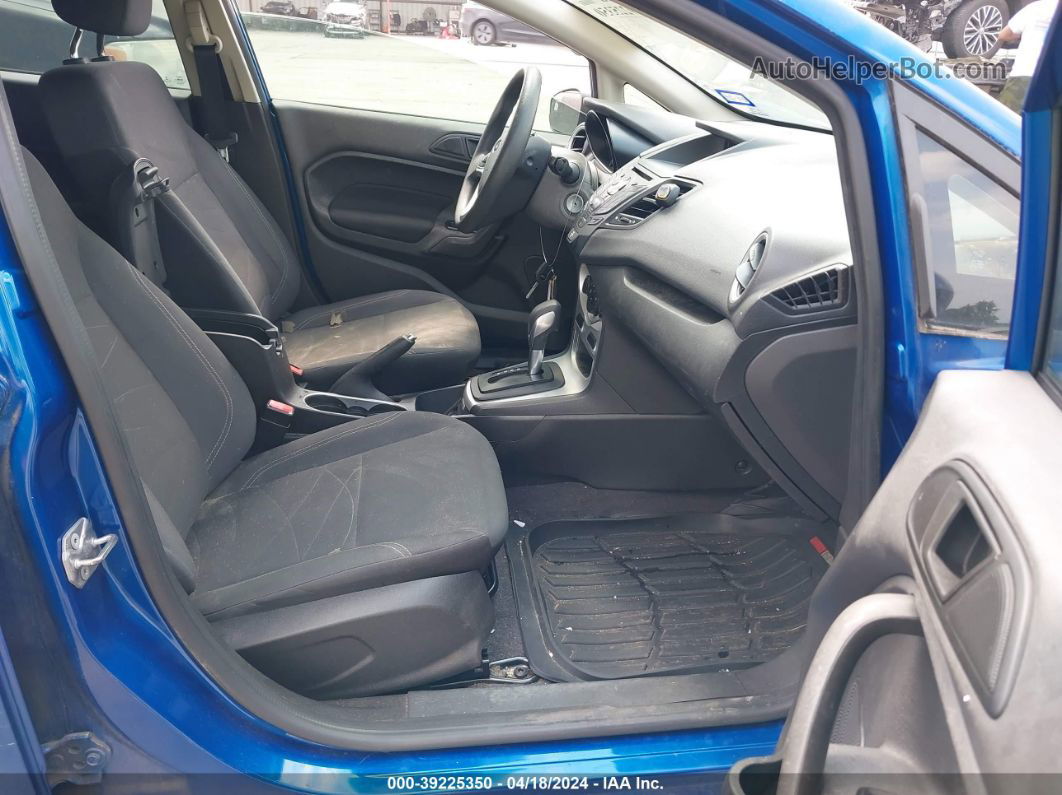 2019 Ford Fiesta Se Blue vin: 3FADP4EJ2KM157556