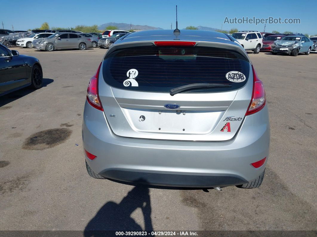 2019 Ford Fiesta Se Silver vin: 3FADP4EJ2KM166130